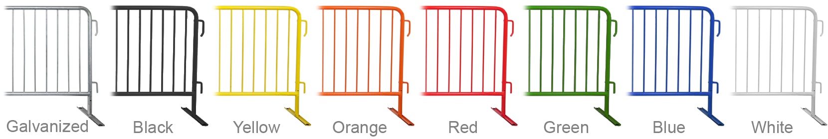 Powder Coated Crowd Control Barrier