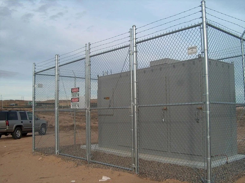 Galvanized Chain Link Fence