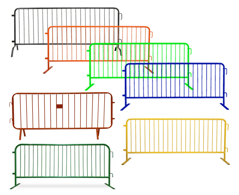 Powder Coated Crowd Control Barrier