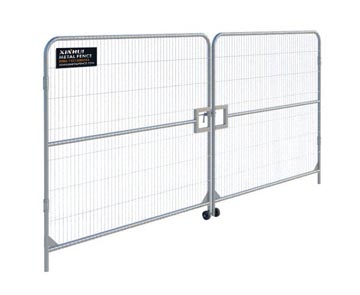 Temporary Fence Vehicle Gate