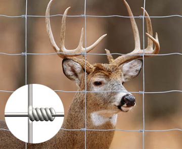 Hinge Joint Deer Fence